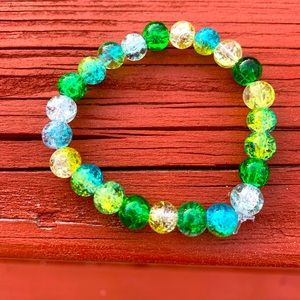 Water Earth bracelet handmade